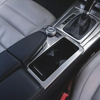 Cup Holder Trim / Stainless Steel for Mercedes W207 C207 (2010–2017)