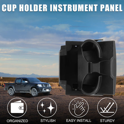 Cup Holder for Nissan Frontier (2006–2021) No. 96965ZS00A, Gray
