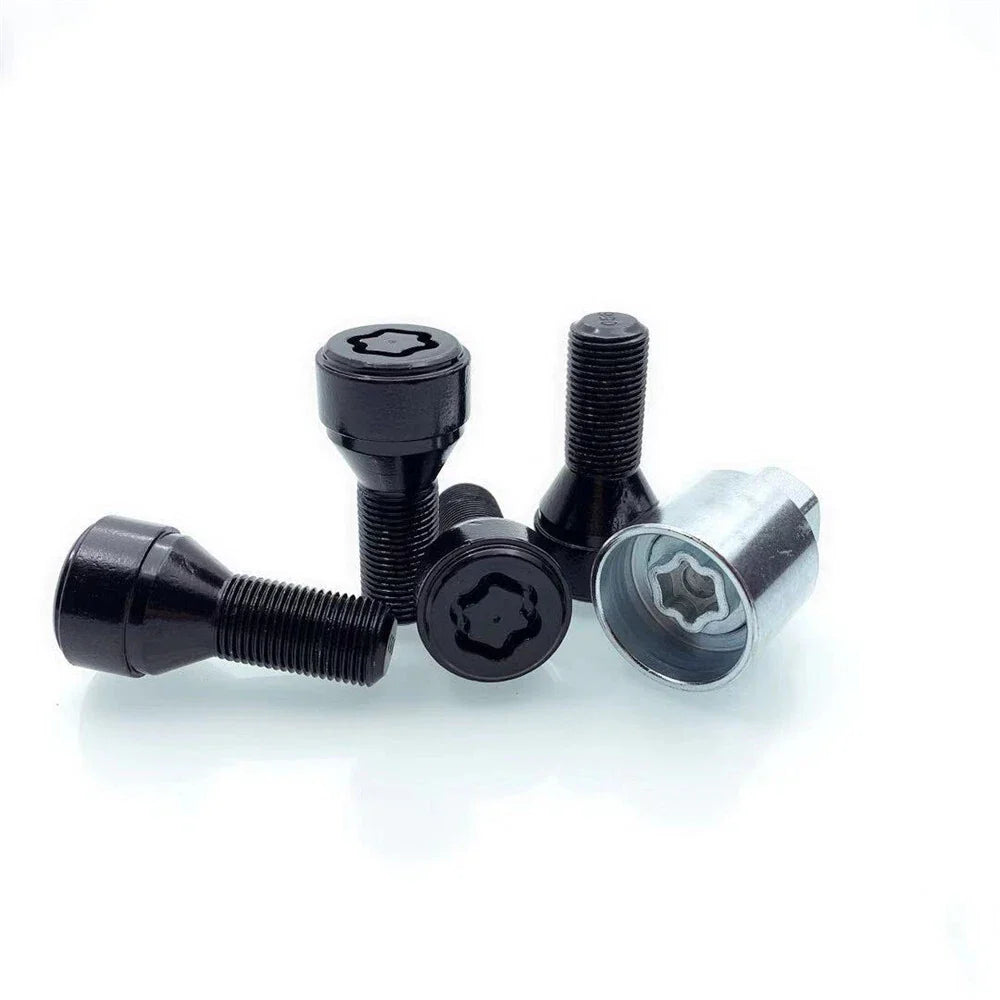 Anti-Theft Wheel Lock Set  Lug Nuts for BMW M14*1.25