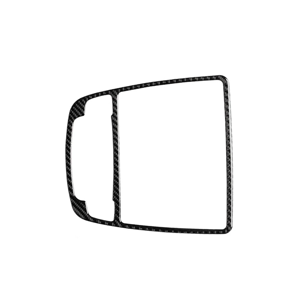 Carbon Fiber Dashboard Instrument Frame Cover Trim for Audi Q5 SQ5 (2018–2022)