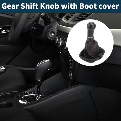 6 Speed Gear Shifter Knob with Cover for Volkswagen Golf (1983–1991)