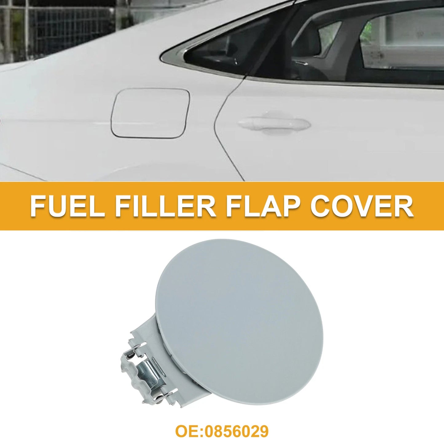 Fuel Tank Door Cap for Chevy Silverado 1500 (1999–2006) Black Filler Flap