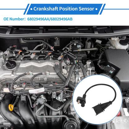Crankshaft Position Sensor for Jeep Grand Cherokee (2014–2019) No. 68029496AA
