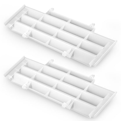 2Pcs Radiator Grill Guard Louver Cover for Honda CR500R (1992–2001)