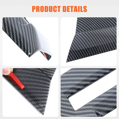 Carbon Fiber ABS Rear Air Vent Anti-Kick Cover for BMW X3 G45 (2025–2026)