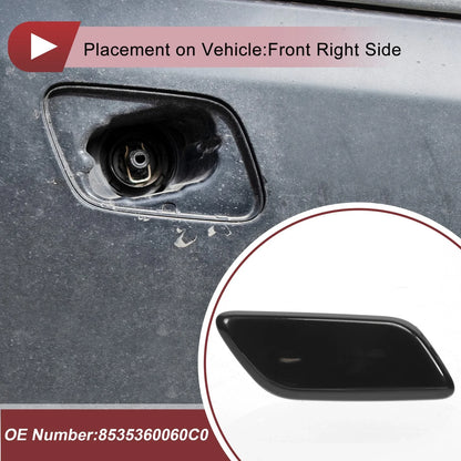 Front Right Washer Nozzle Cover for Lexus LX570 (2013-2015) Black 1 x Cap