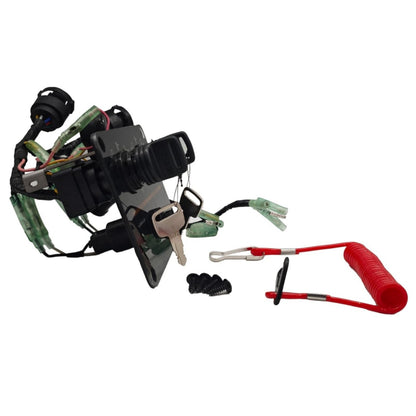 Dual Remote Control Panel Key Switch for Yamaha Outboard (Fits 6K1-82570-08)