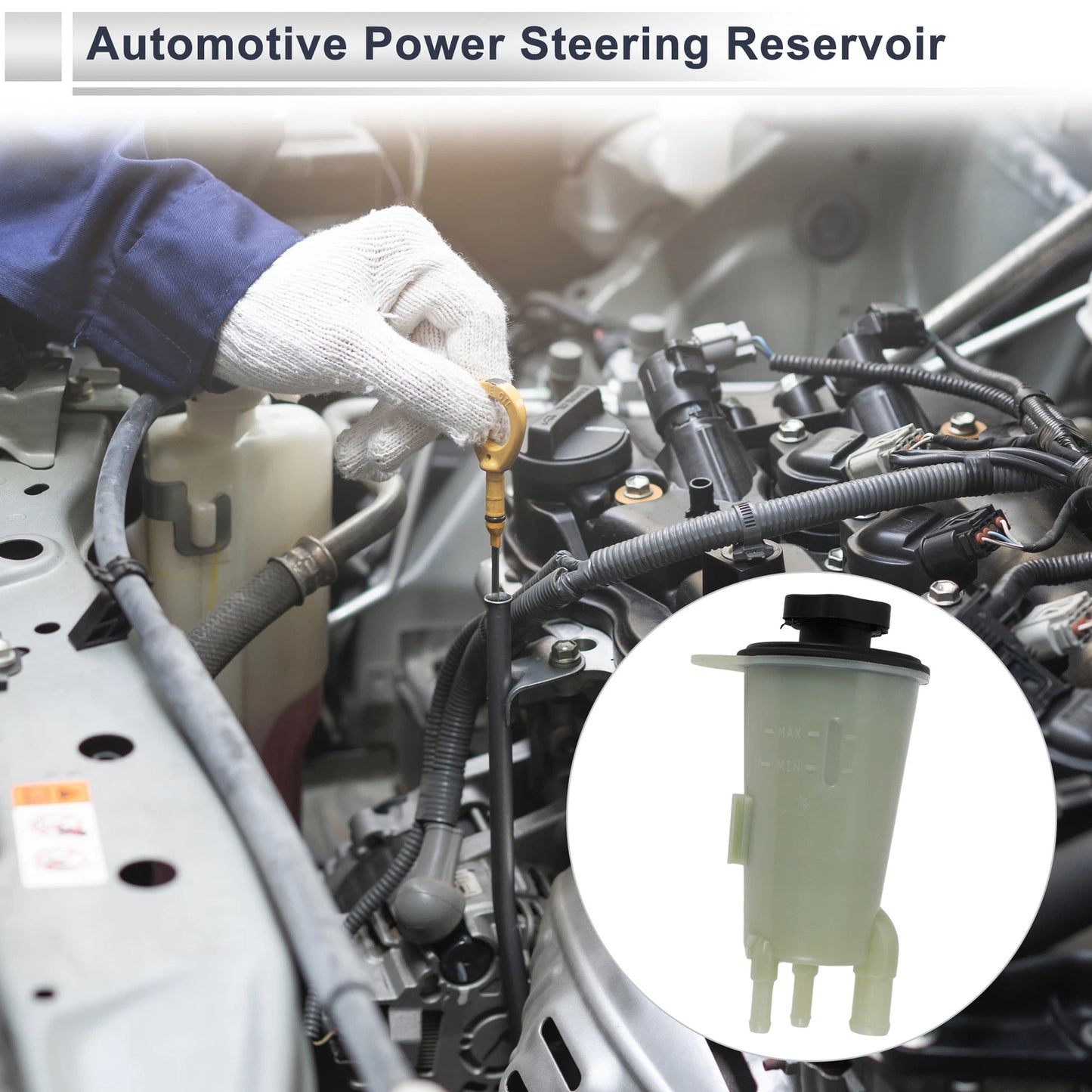 Power Steering Reservoir for Ford F-250 Super Duty (2011–2016)