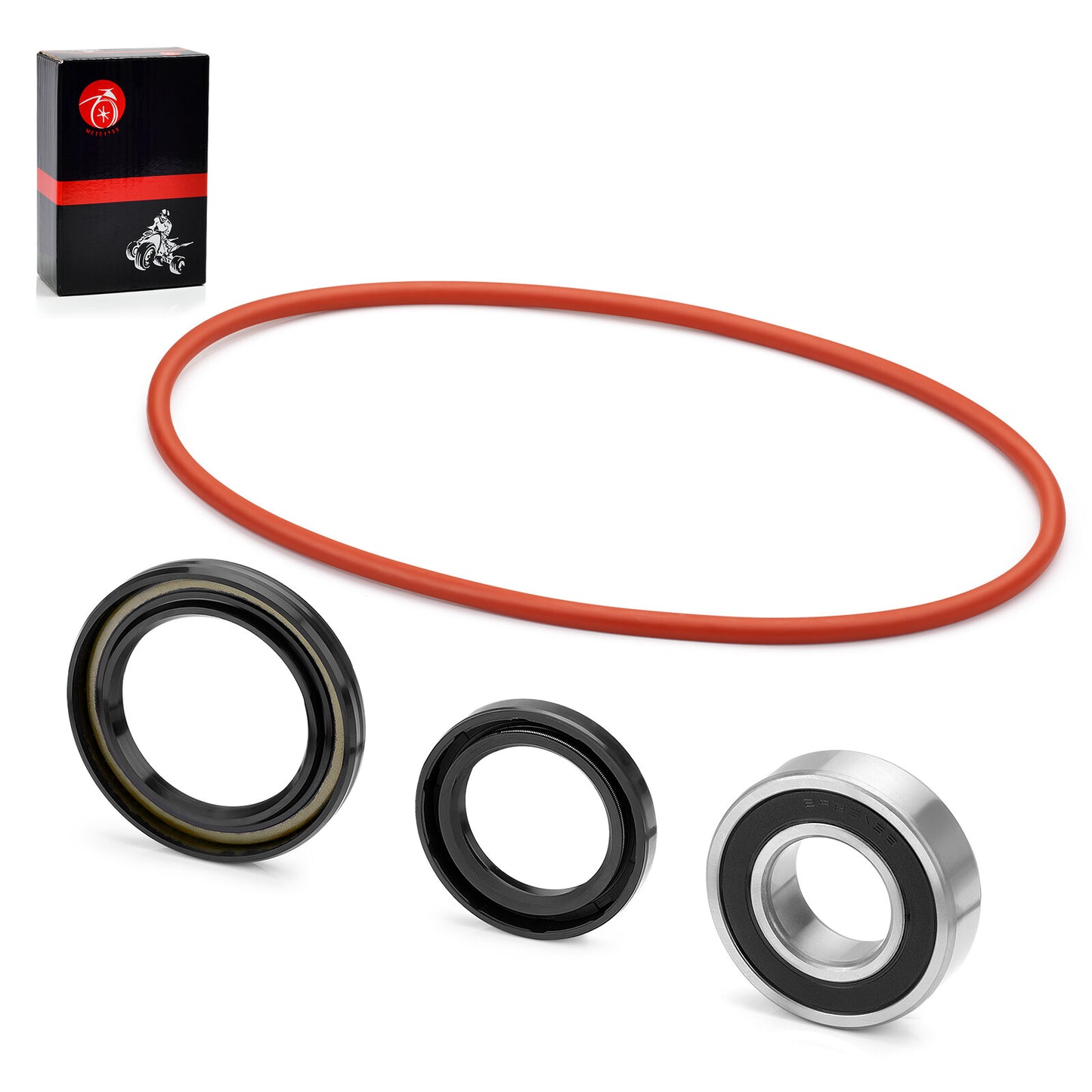 Rear Brake Panel Bearing & Seals Kit for Yamaha Big Bear 250 400 (1985–2006)