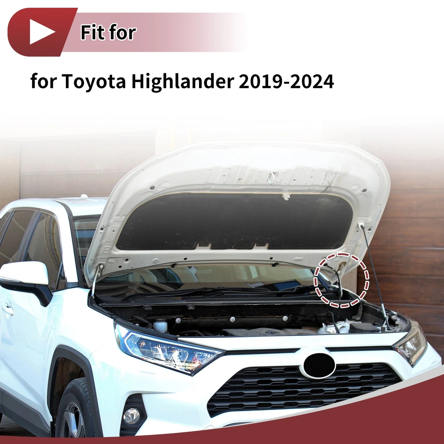 Hood Hinge for Toyota Highlander (2019–2024) Left Side