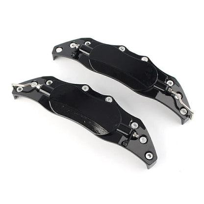 3D Metal Brake Caliper Covers Large for Universal Car Black