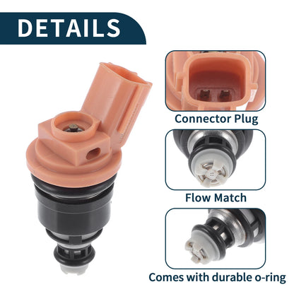 Fuel Injector No. 1660057Y01 for Nissan 200SX 1.6 (1995–1998) 1 Pc