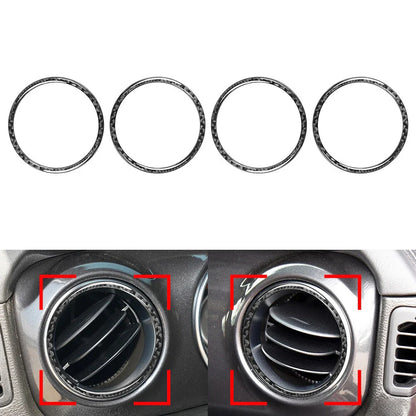 Black Dashboard Air Vent Outlet Cover for Jeep Wrangler JL JLU Gladiator JT