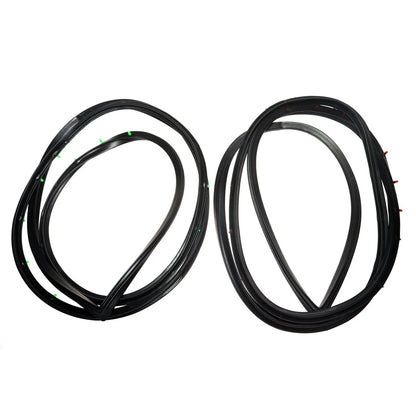 Set of 4 Front Door Weatherstrip Rubber for Toyota Corona Sedan (RT80–RT82)