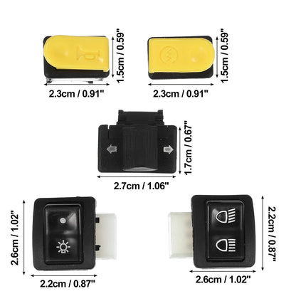 Motorcycle Handlebar Switches Start Switch Set for Honda