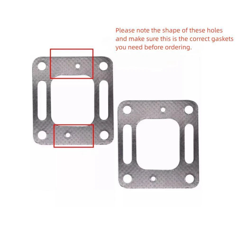Set of 4 Exhaust Manifold Elbow Gaskets for Mercruiser