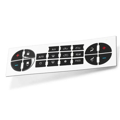 AC for DASH Button Decal Stickers for Buick Enclave (2008–2023)