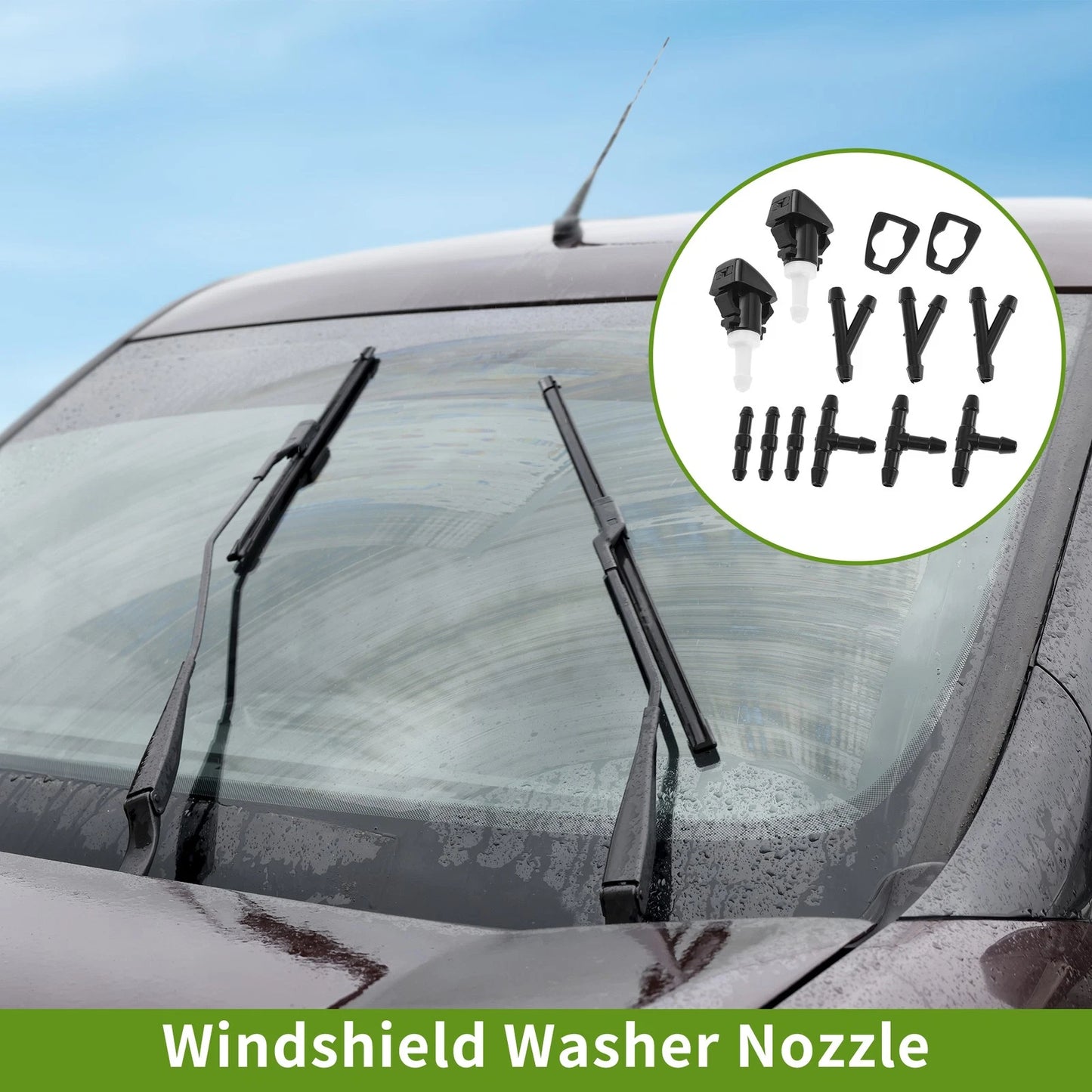 Windshield Washer Nozzle Set for Dodge (No. 5303833AA)
