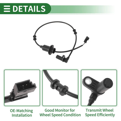 ABS Wheel Speed Sensor for Mercedes-Benz CL500 (2000–2005) No.A2205401817