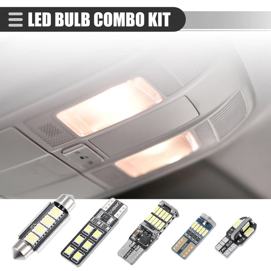Set of 1 LED Dome Kit Interior Lights for Car (T10 24/25/32/34/41mm)