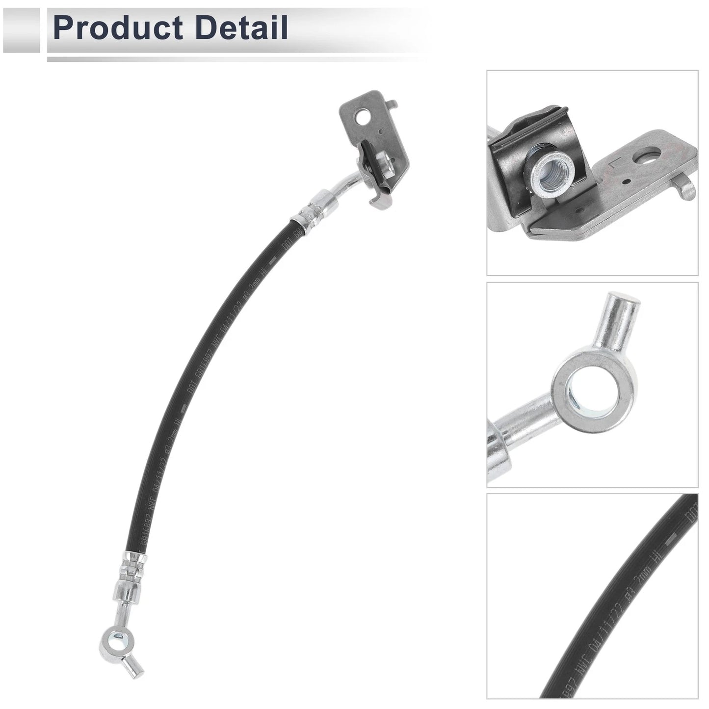 Brake Hydraulic Hose for Hyundai Santa Fe (2007–2012) No. 587374Q000