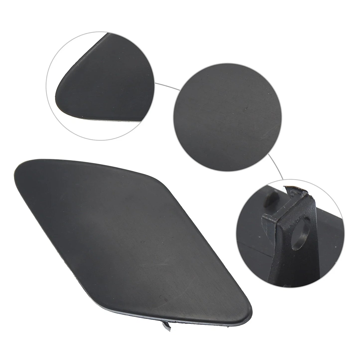 Front Left Right Washer Nozzle Covers for Porsche Cayenne 92A (2011-2014)