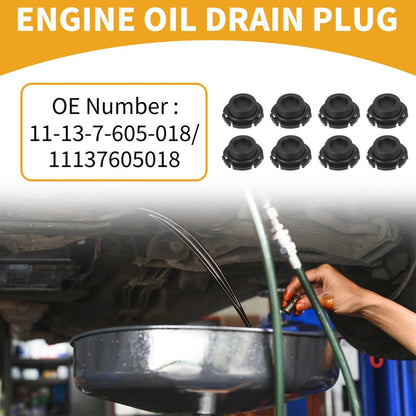 8 pcs Oil Drain Plug Pan Thread Repair for BMW 228i (2014-2018)