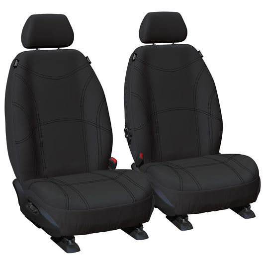 Set of 2 Black Neoprene Seat Covers for Ford Ranger (2007–2011)