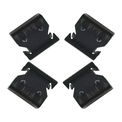 6 x Metal Clamps for Ford Focus MK2 Cowl Scuttle Panel Trim Clips Black