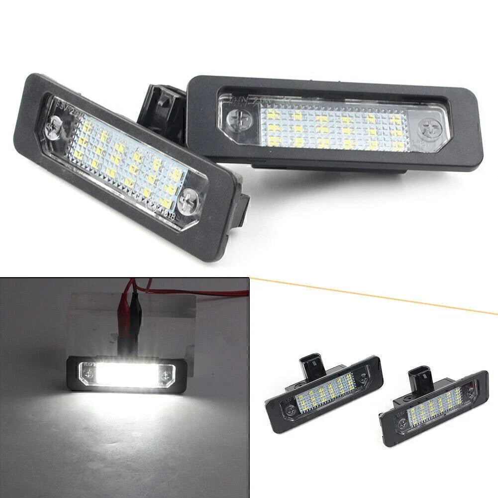 LED License Plate Tag Light for Ford Flex Taurus Focus Fusion Mustang (2009-2019)
