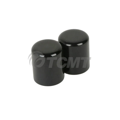 Black Docking Hardware Point Cover Kit for Harley Touring Softail Dyna (2008-2023)