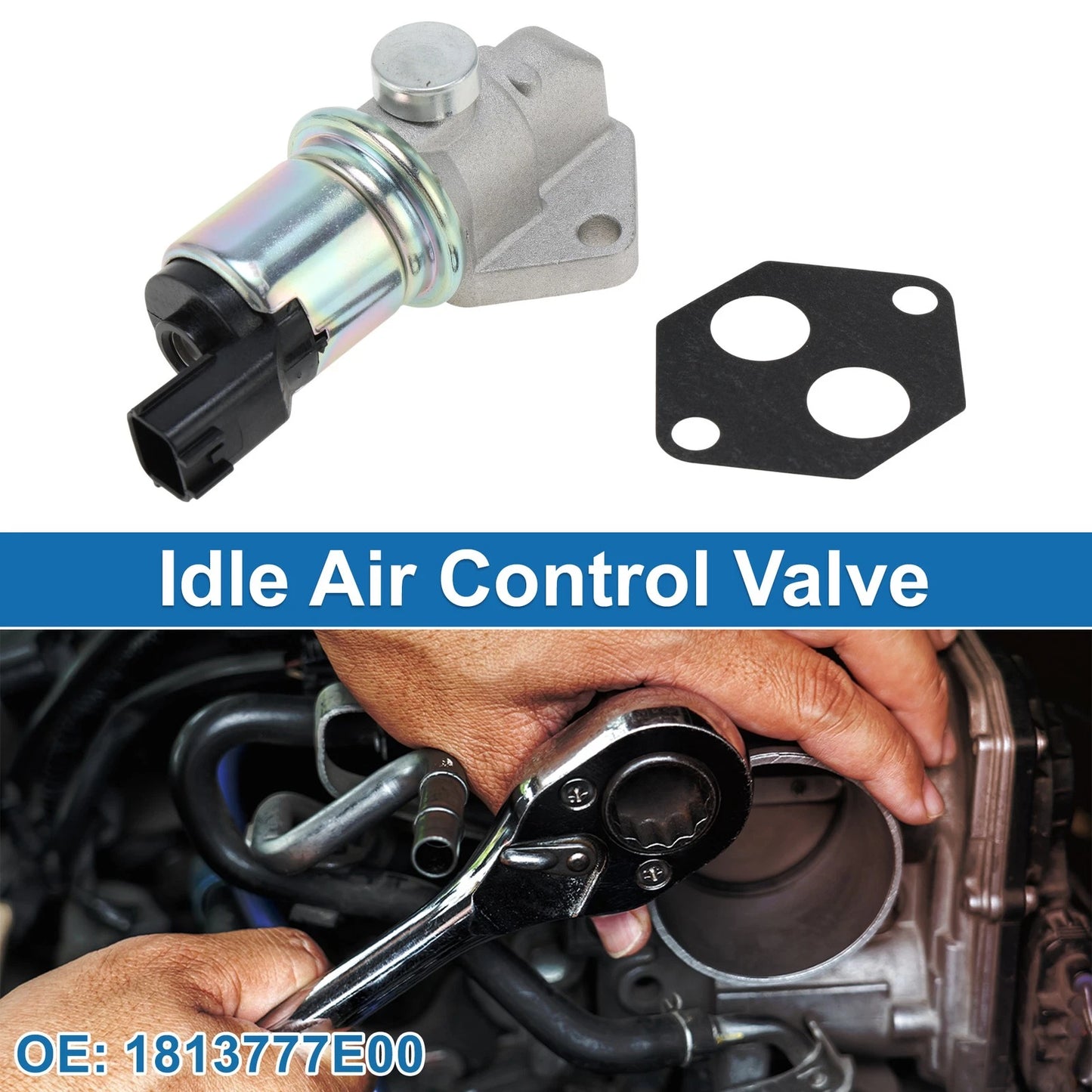 Idle Air Control Valve for Suzuki Aerio (2002–2003) No. 1813777E00