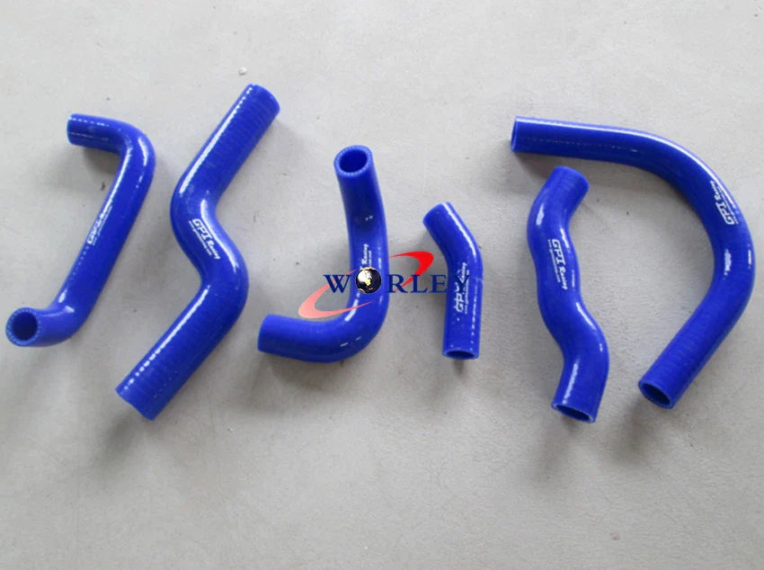 Blue Silicone Radiator Hose for Honda RVF400 NC35, NC30, VFR400 (1994-1996)