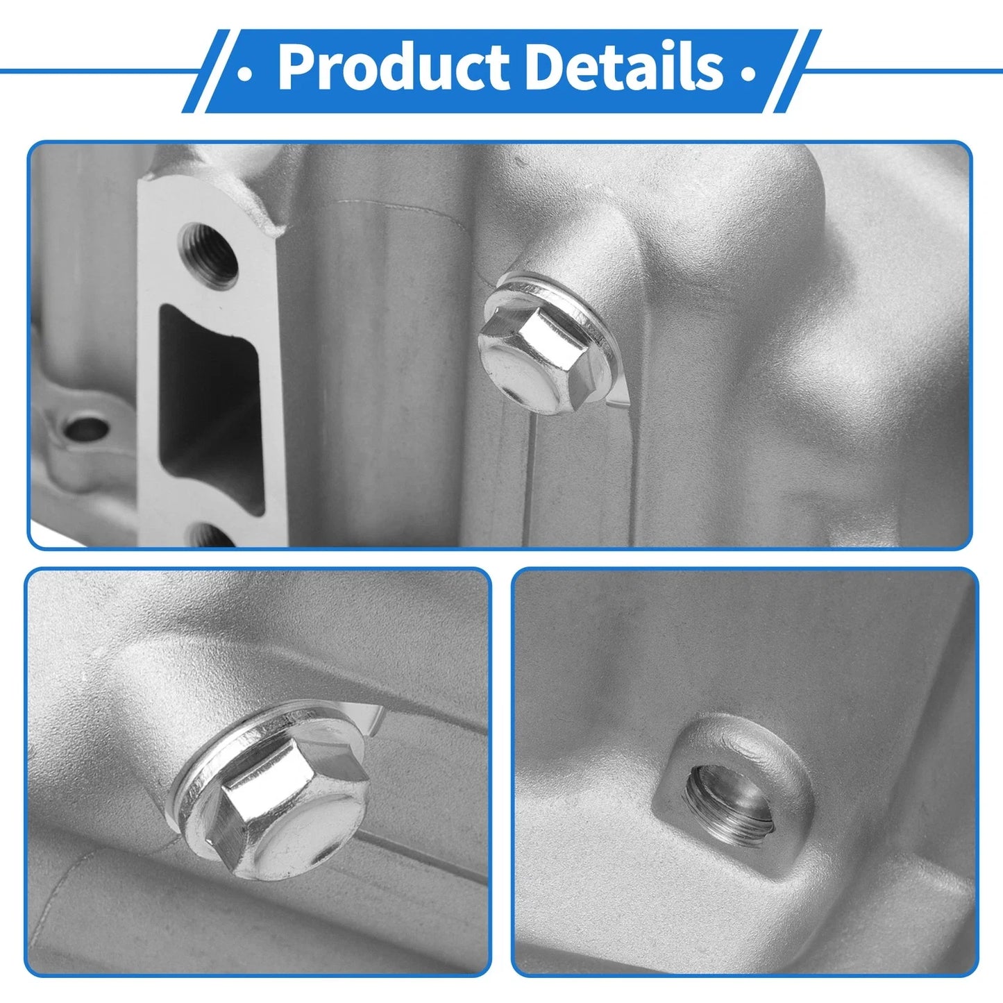 Engine Oil Pan for Honda Civic Si 2.0L (2006-2011) - 1 x Aluminum