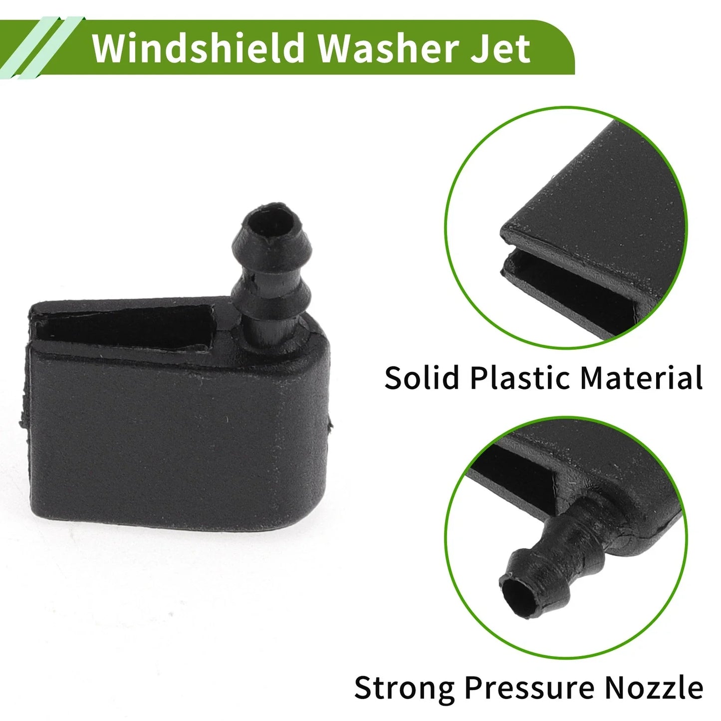 Windshield Washer Nozzle 2 x for Mercedes-Benz Sprinter 2500 (2010-2018)