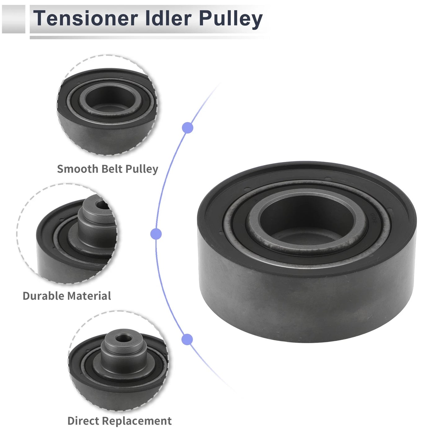 Idler Pulley for VW Golf (1999–2004) No. 038109244M