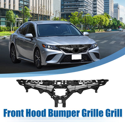 Front Hood Bumper Grille for Toyota Camry SE (2018–2020) No.5310133570 Black