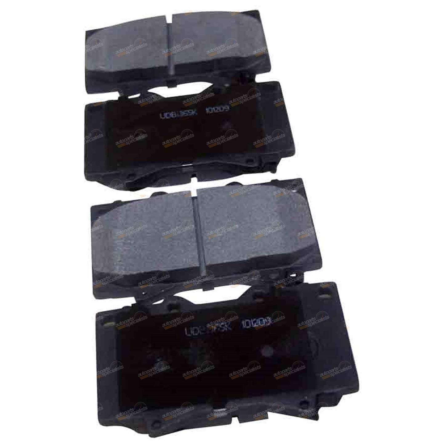 Set of 4 Bendix Rear Disc Brake Pads for Ford TE50 TL50 TS50 (1999–2000)