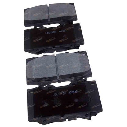Set of 4 Bendix Rear Disc Brake Pads for Ford TE50 TL50 TS50 (1999–2000)