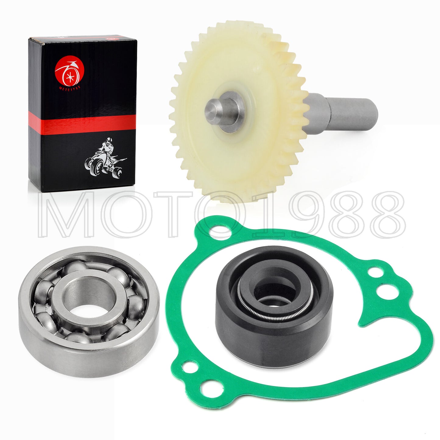 Water Pump Impeller Gear Rebuild Kit for Kawasaki KX80 KX85 KX100