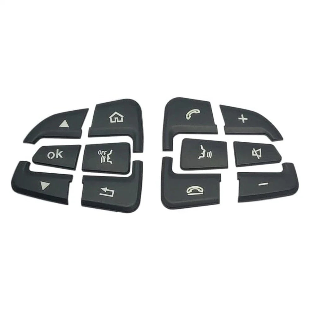 Steering Wheel Button Trim Set for Mercedes Benz GLC C Class W205 (2015-2018)