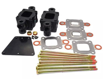 Dry Joint Closed Cooling Spacer Kit for Mercruiser V6-V8