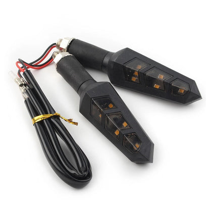 2X LED Turn Signal Blinker Light for Universal Motorcycle/Scooter