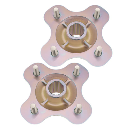 2 Rear Wheel Hubs for Yamaha Wolverine 350 4x4 (1995–2005)