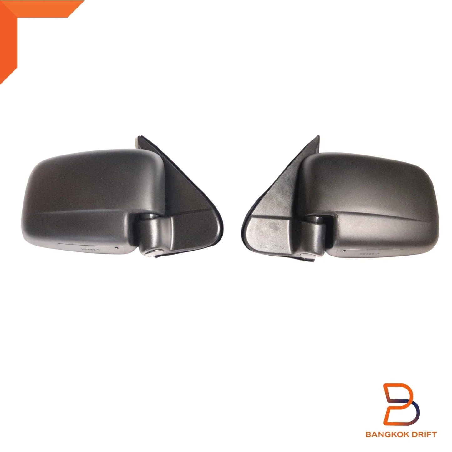 Black Manual Door Mirror for Ford Ranger Courier Ute (1998-2006)