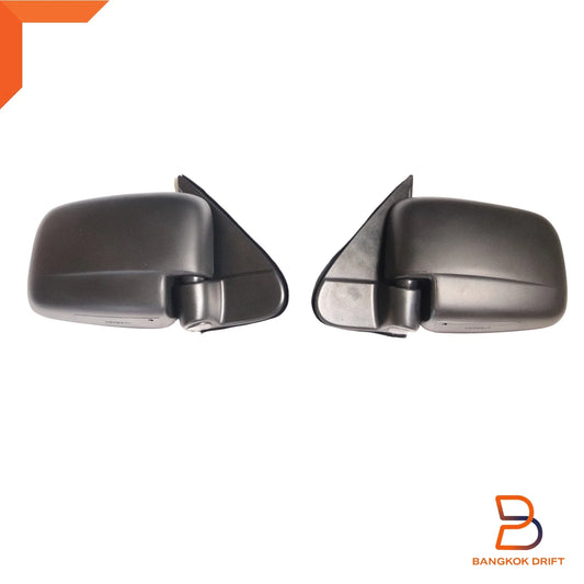 Black Manual Door Mirror for Ford Ranger Courier Ute (1998-2006)