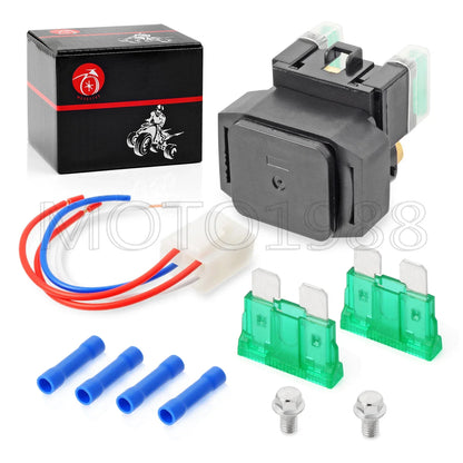 Starter Solenoid Relay W Plug for Yamaha XVS1300 V-Star 1300 (2007–2017)