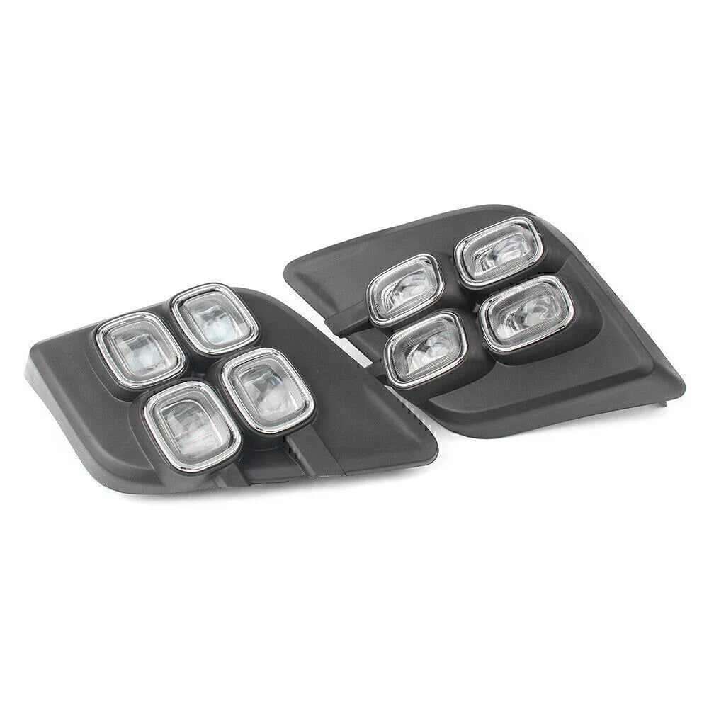 LED DRL Fog Lights for Toyota Hilux Vigo Revo (2015-2017)
