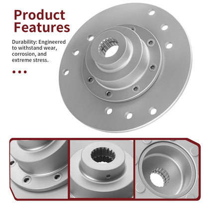Rear Brake Disc Rotor Assembly for Polaris Sportsman 335 4X4 (1999–2000)