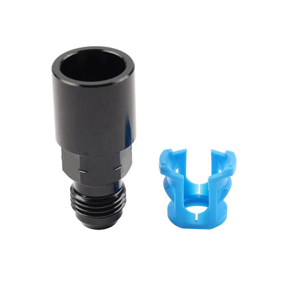 6AN Male to 5/16" Female SAE Quick-Disconnect EFI Fuel Rail Fitting